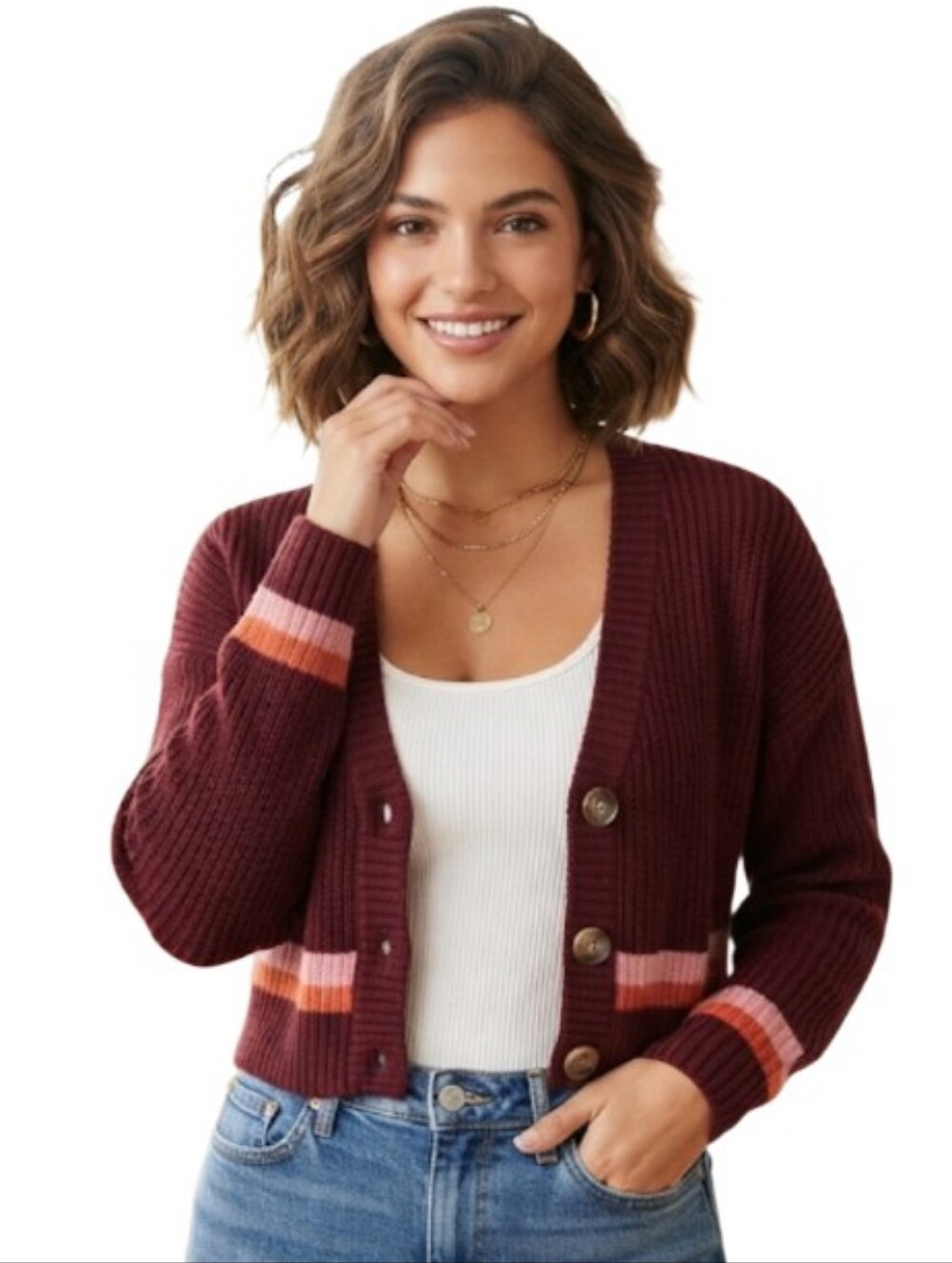 ✨ Aeropostale Cropped Sweater – Size Medium ✨